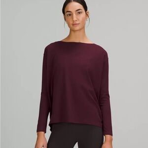 Lululemon Back in Action Long Sleeve Top